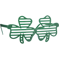 Shamrock Slotted Glasses Front_Angled_Right