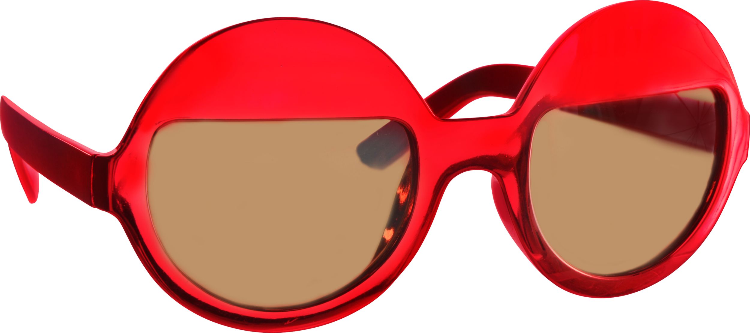 Lunettes amusantes à paupières rouges Front_Angled_Right