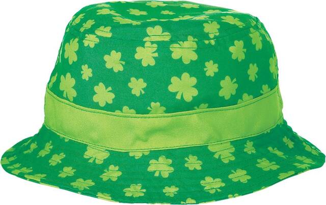 Shamrock Bucket Hat Front_Elevated