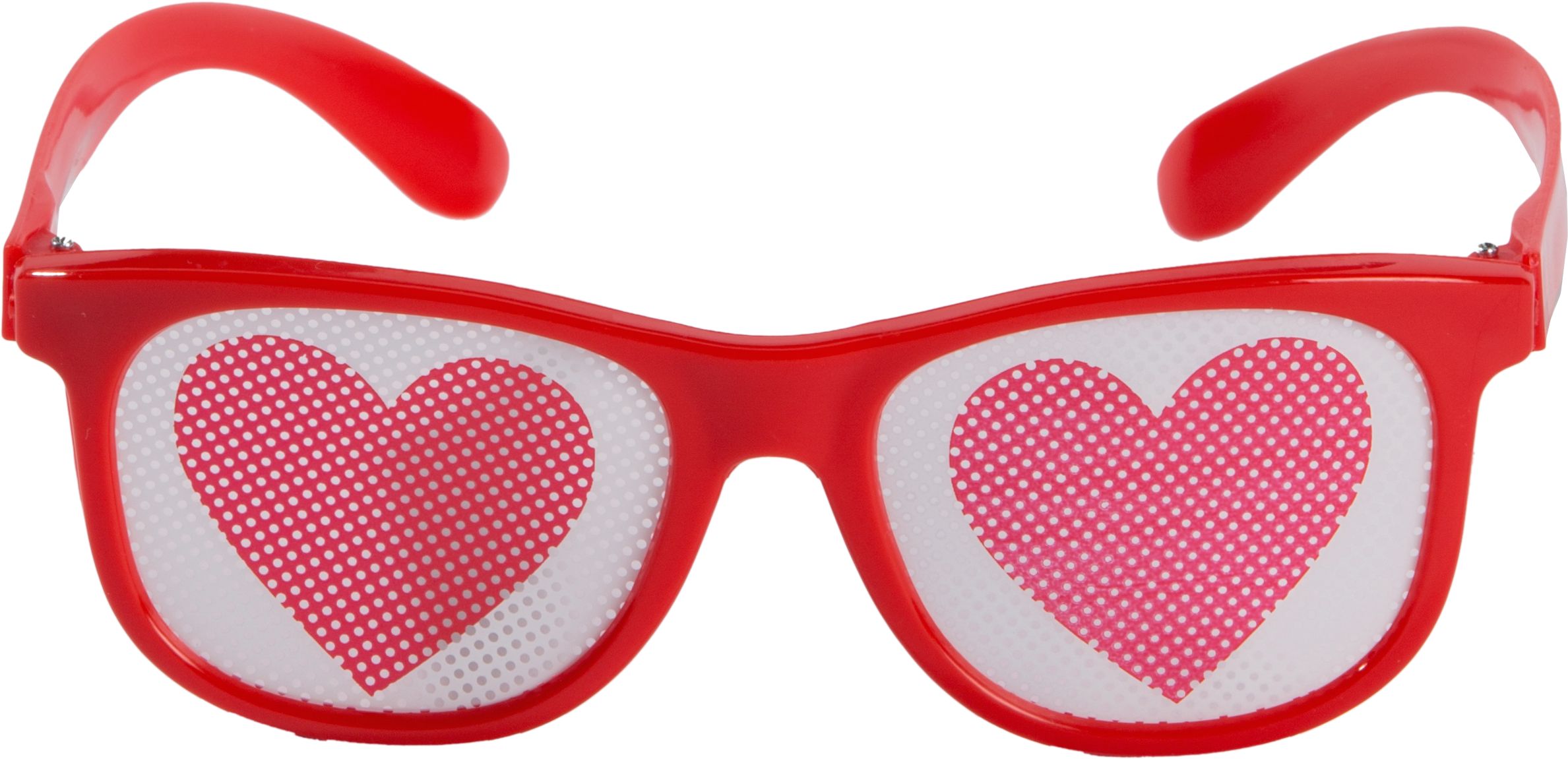 Heart Printed Glasses, 10-pk Front_Elevated