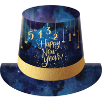 Midnight New Year's Eve Top Hat Front_Elevated