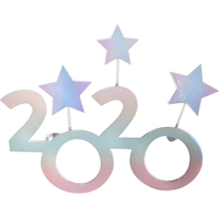 2021 Star Iridescent Glasses Front_Flat