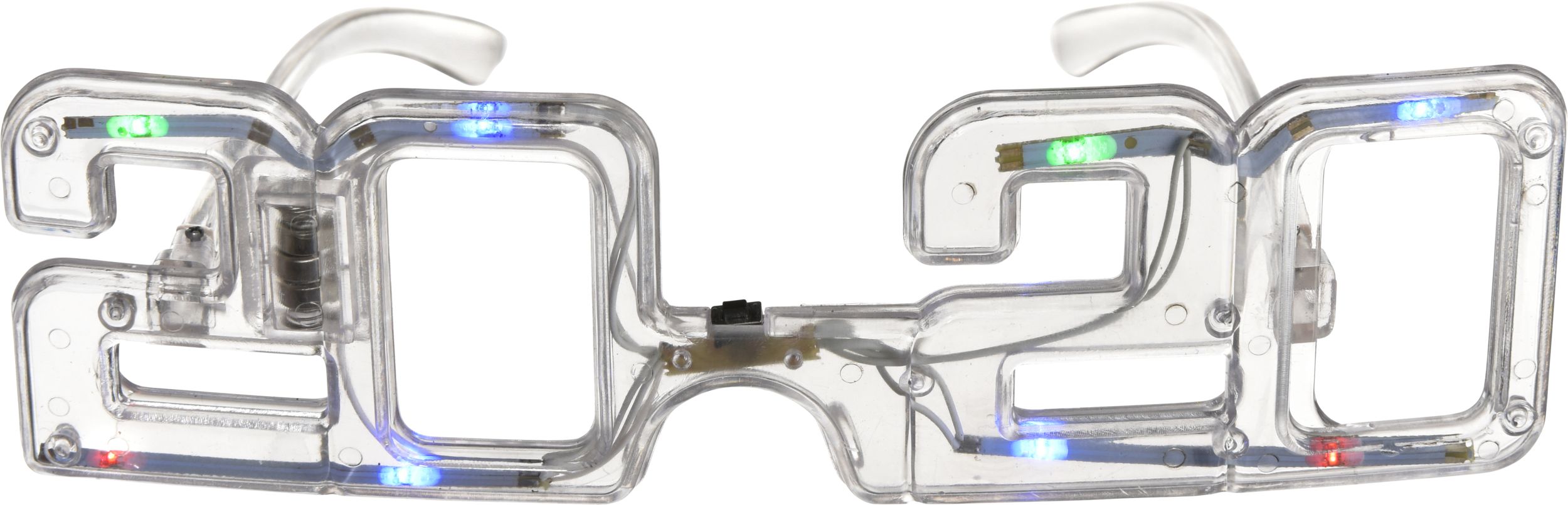 Light-Up LED 2020 Glasses Front_Flat