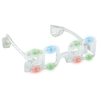 Light-Up LED 2020 Glasses Front_Three_Fourths_Angled_Right