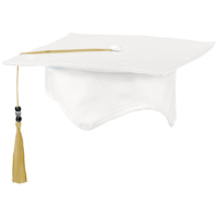 Graduation Autograph Cap with Pen Front_Angled_Left