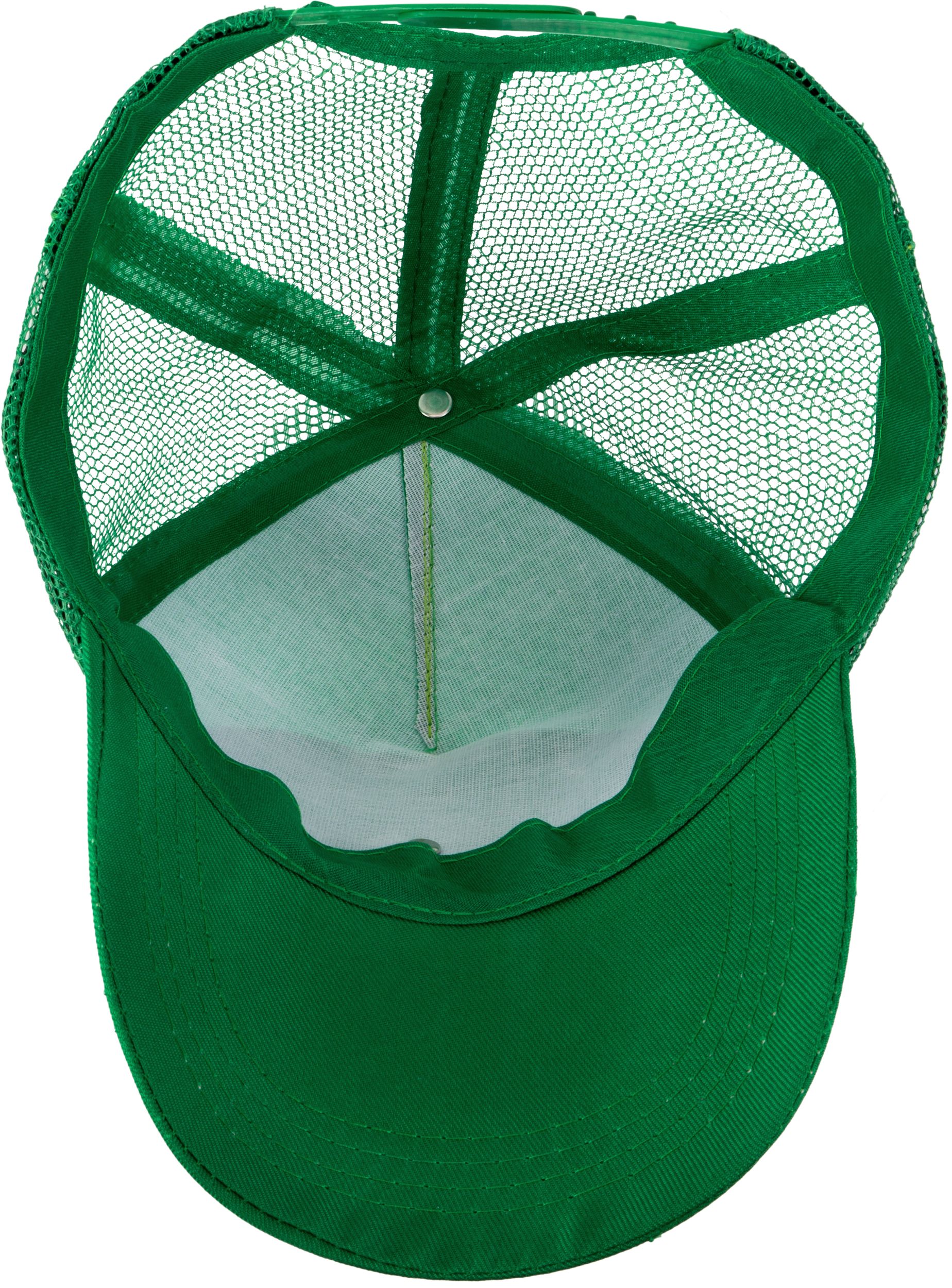 McDrunk O'Meter St. Patrick's Day Trucker Hat Bottom_Flat