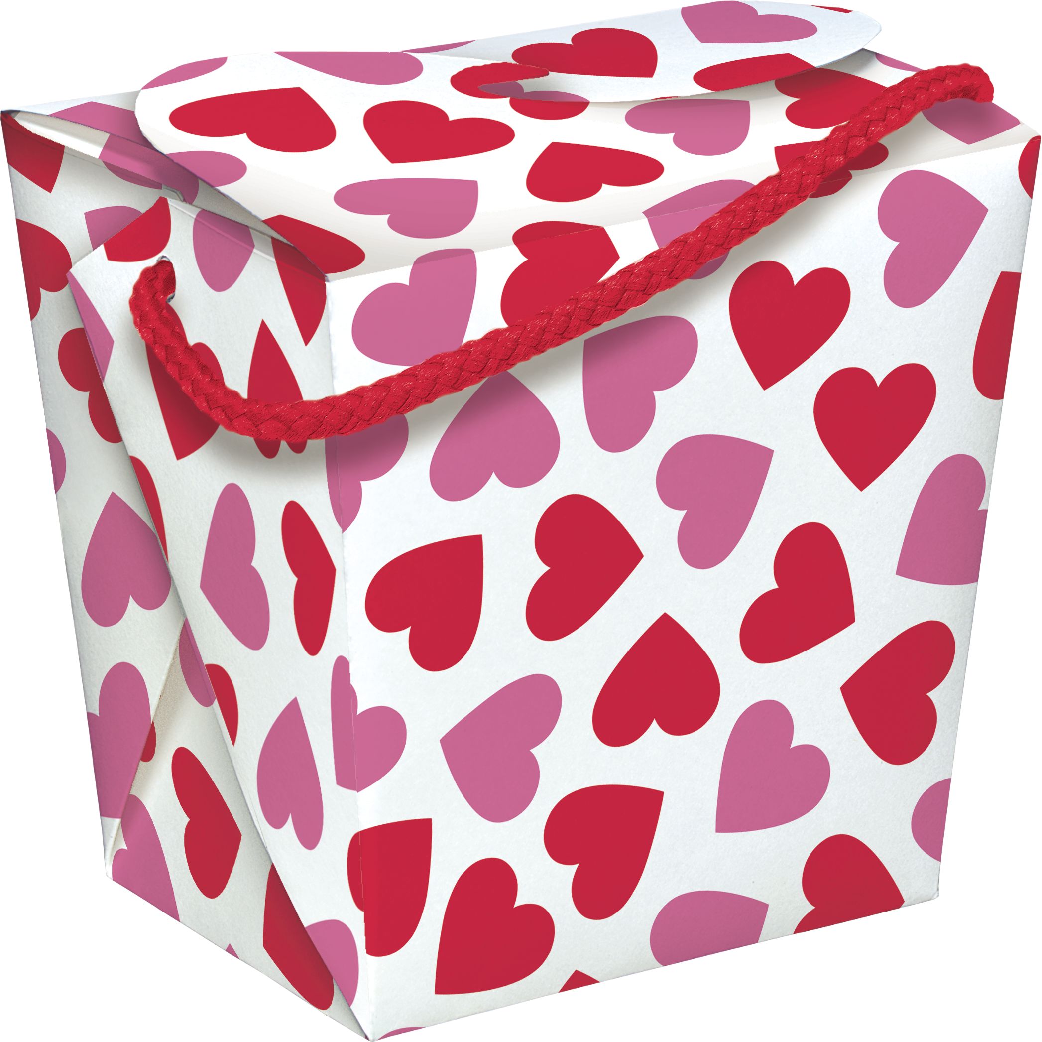 Valentine's Day Favour Box Front_Angled_Right