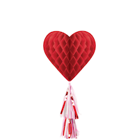 Coeur alvéolé à traine Front_Flat