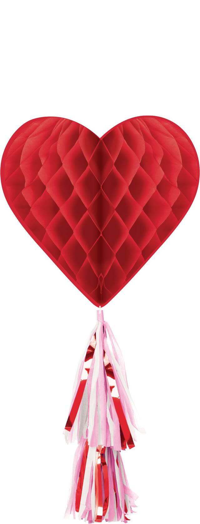 Coeur alvéolé à traine Front_Flat