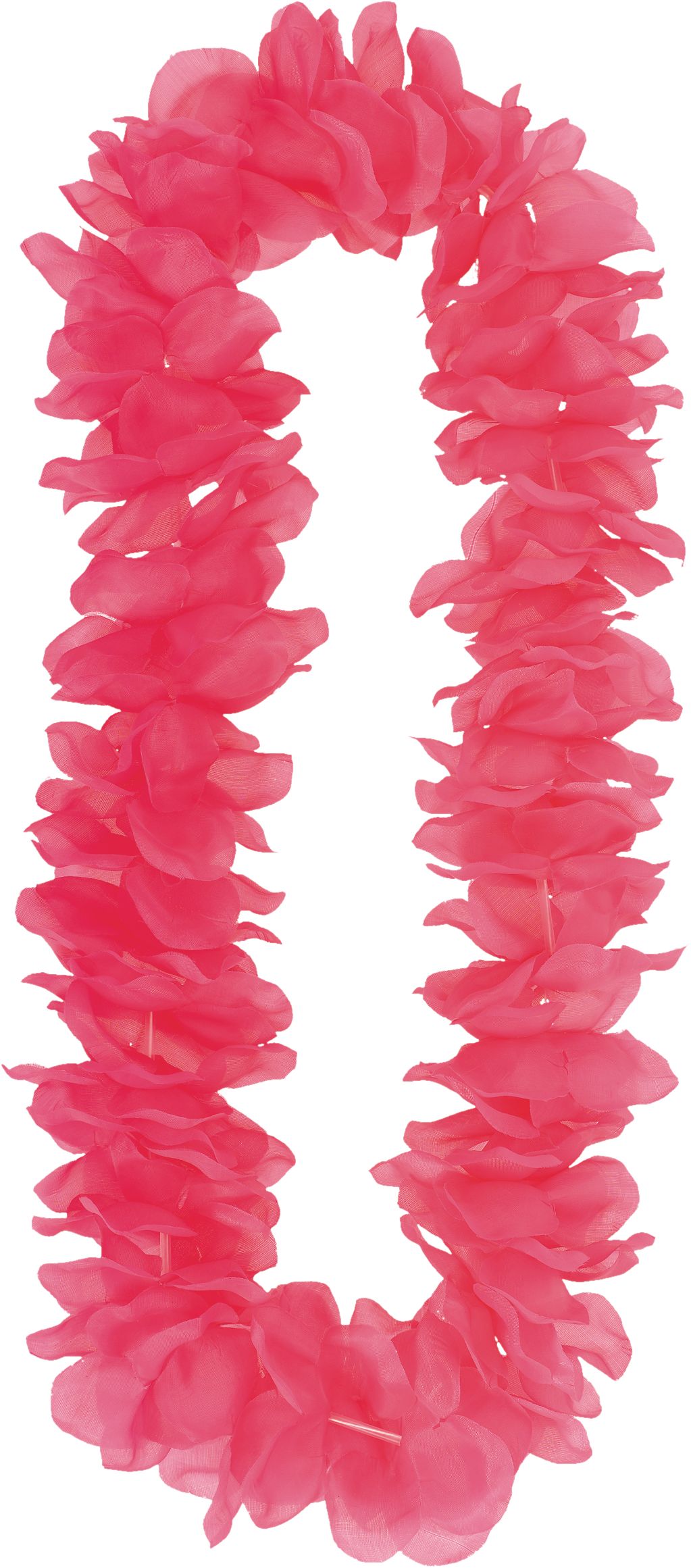 Floral Lei Wearable, Pink, One Size, for Summer Party Front_Flat