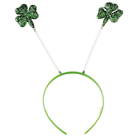 Bandeau trèfle étincelant Front_Flat