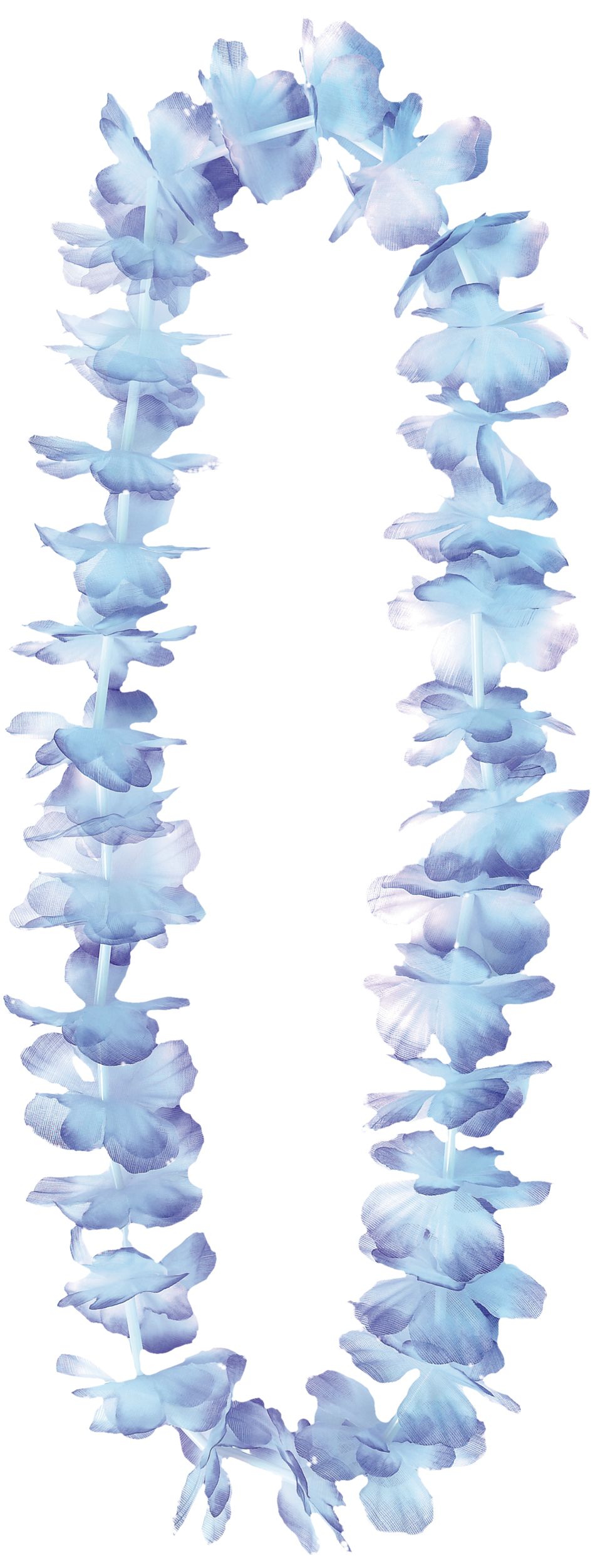 Colliers de fleurs à porter, multicolores, taille unique, paq. 6, décorations de fêtes estivales Overhead_Flat