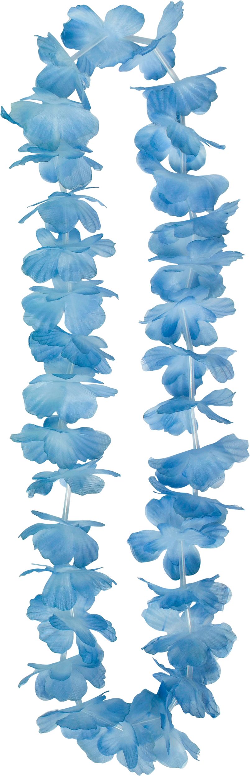 Colliers de fleurs à porter, multicolores, taille unique, paq. 6, décorations de fêtes estivales Overhead_Flat