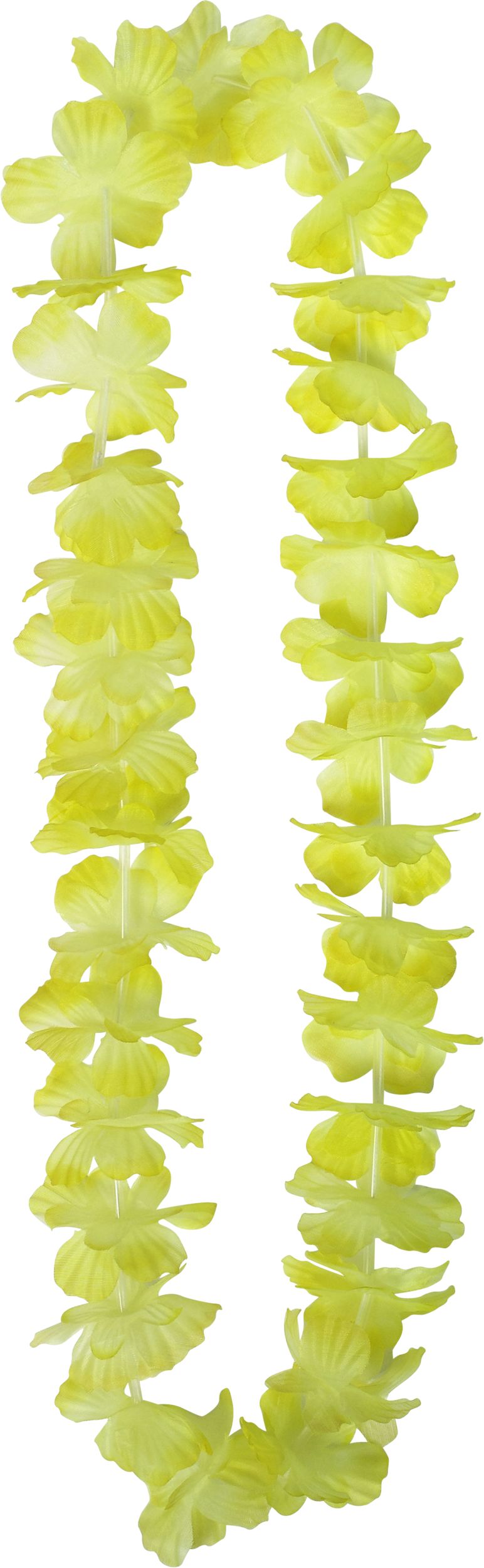 Colliers de fleurs à porter, multicolores, taille unique, paq. 6, décorations de fêtes estivales Overhead_Flat