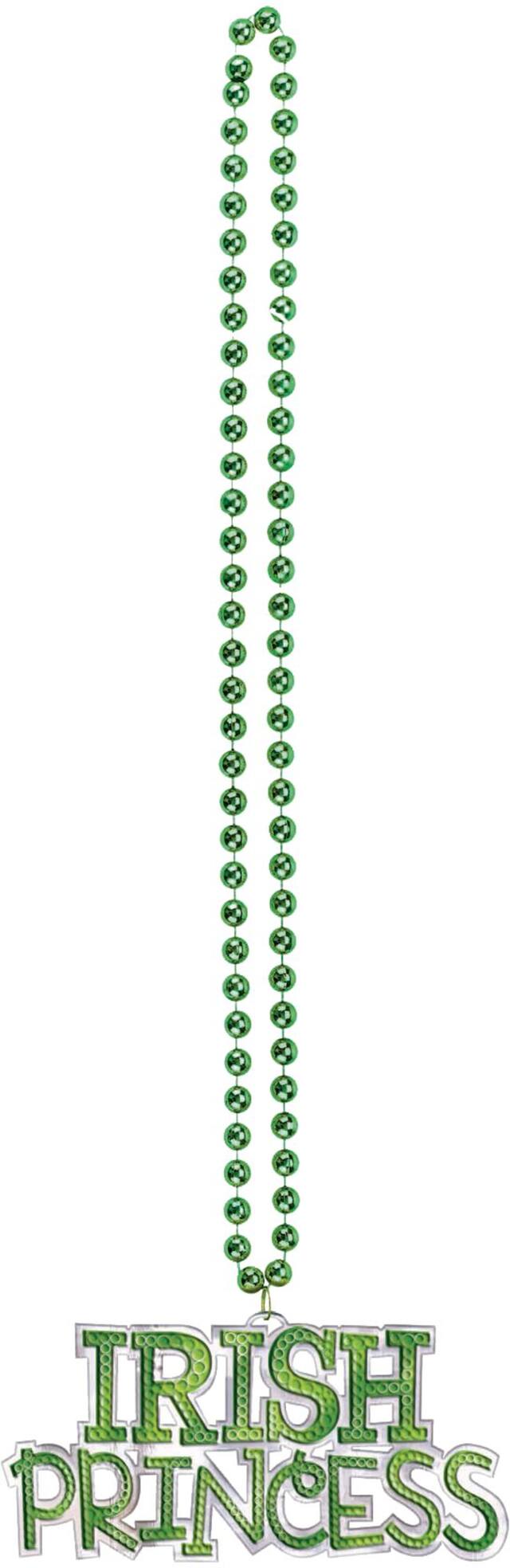 Collier de perles à pendentif de princesse irlandaise Front_Flat