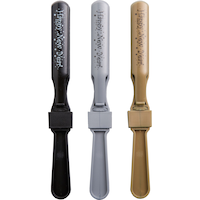 Bruiteurs Veille du jour de l'An, noir, or et argent, paq. 50 Front_Flat