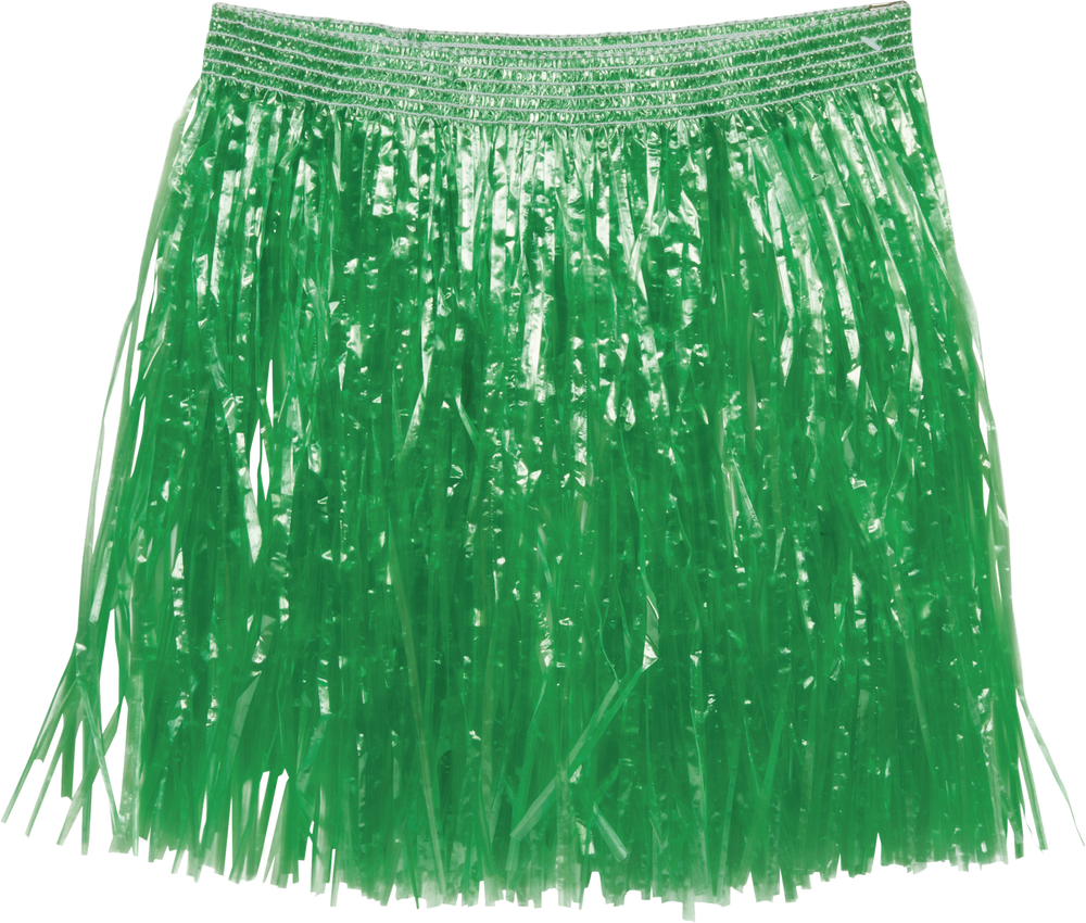 Elastic waist cheap hula skirt