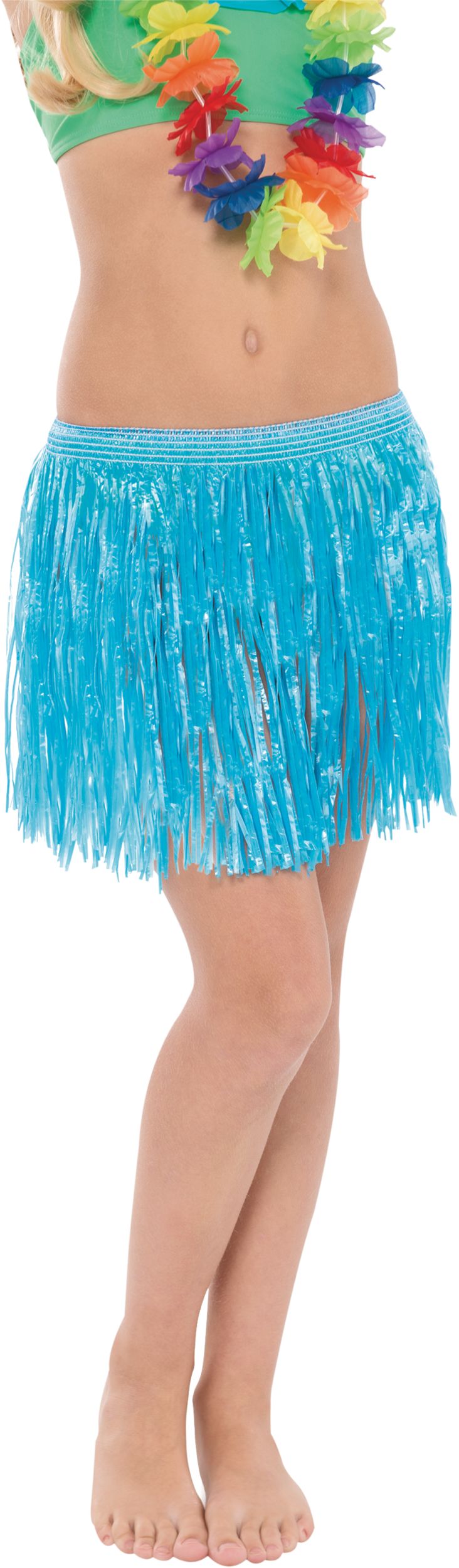Child Hula Skirts, 3-pk Front_Angled_Right