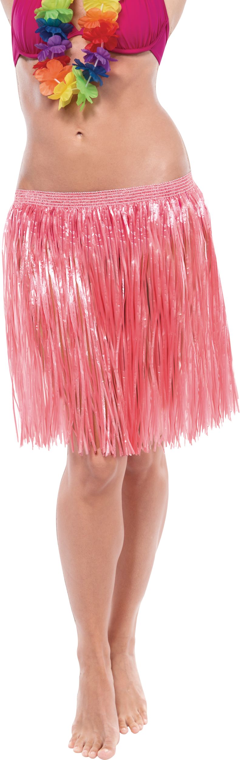 Adult Hula Skirts, 3-pk Front_Flat