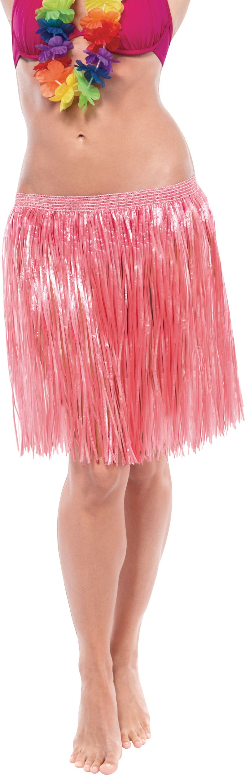Adult Hula Skirts, 3-pk Front_Flat