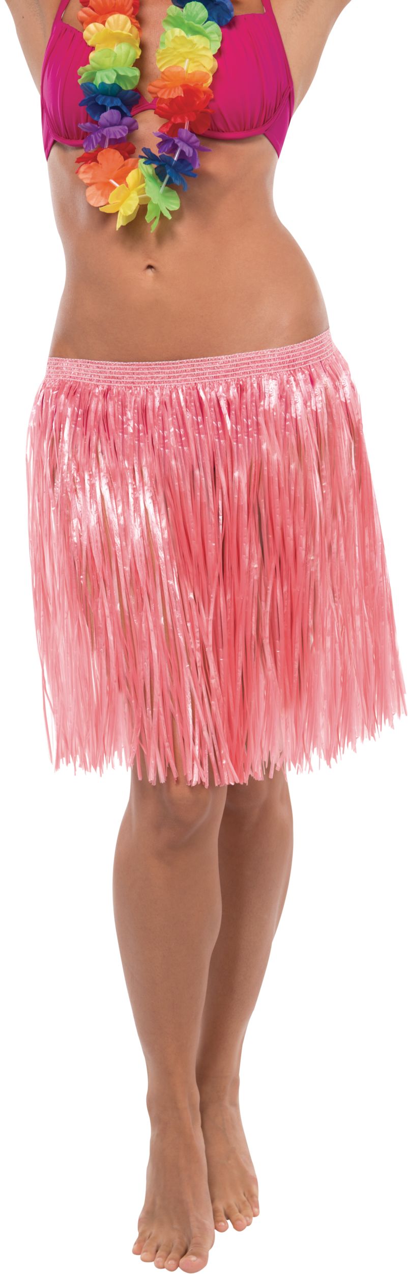 Adult Hula Skirts, 3-pk Front_Flat