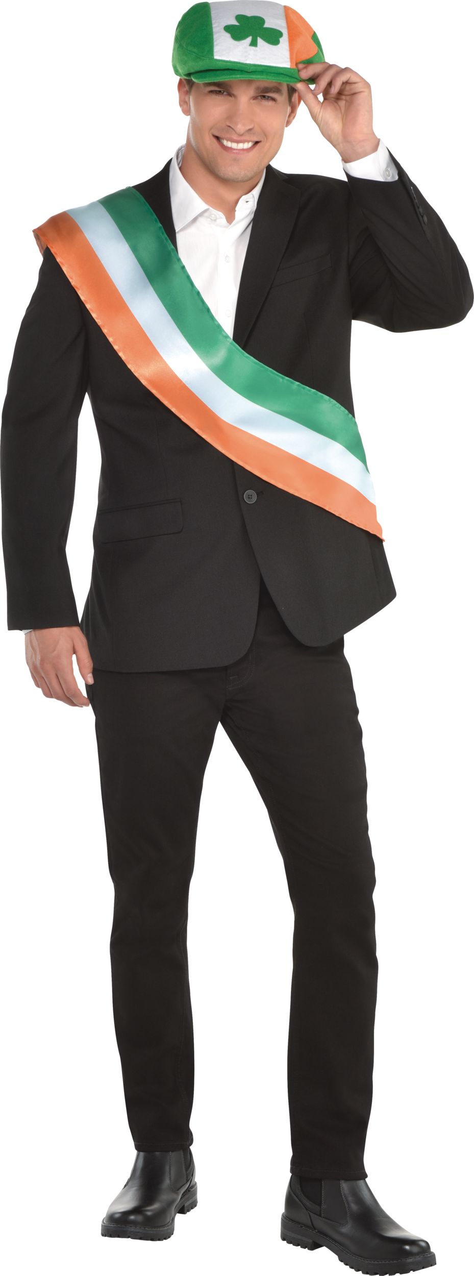 Irish Flag Sash Front_Flat