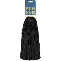 Pom-Pom, Assorted Colours, 15-in, Favour Prop, for Sports Front_Flat