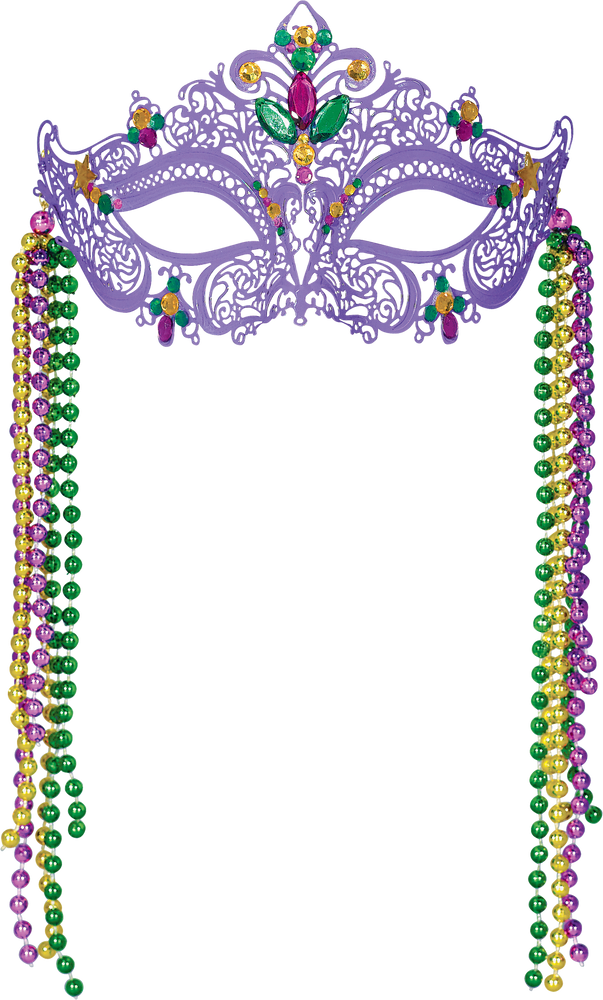 mardi gras mask at party city
