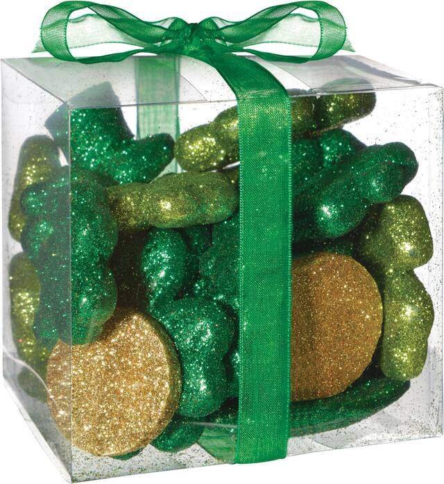Glitter St. Patrick's Day Table Scatter, 20-pk Front_Angled_Right