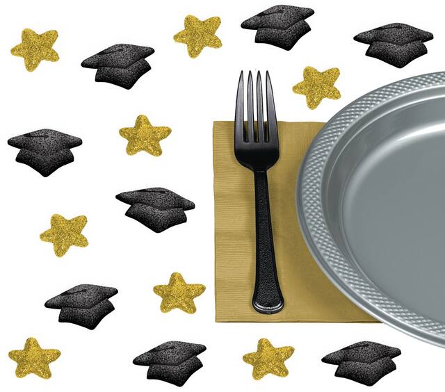 Glitter Graduation Table Scatter, 40-pc Composite_or_Mixed