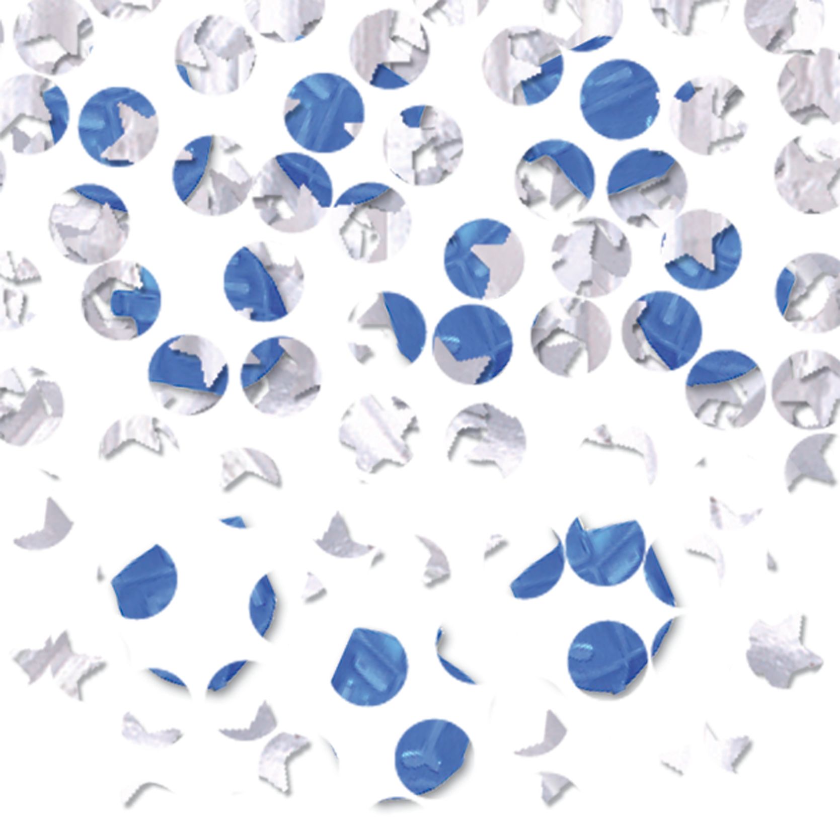 Menorahs/Dreidels/Stars of David Confetti Table Scatter Decoration, Blue/Silver/Gold, 1.2-oz, for Hanukkah Composite_or_Mixed