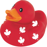 Canard en caoutchouc feuille d'érable du Canada Front_Angled_Left
