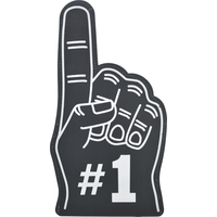 Doigt en mousse Front_Flat