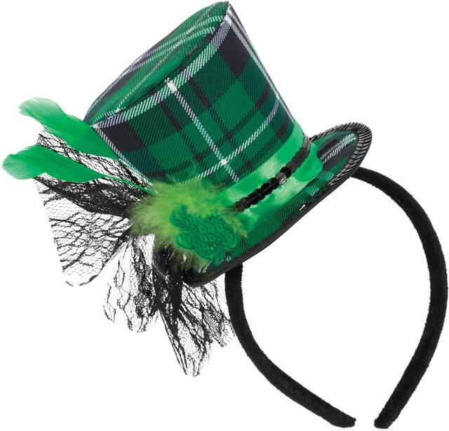 Bandeau haut-de-forme de la Saint-Patrick Front_Angled_Right