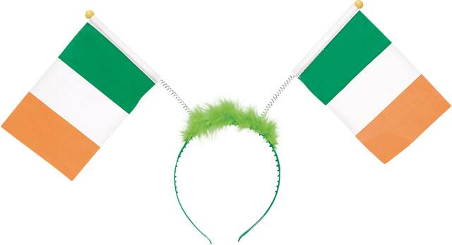 Bandeau de drapeau irlandais Front_Flat