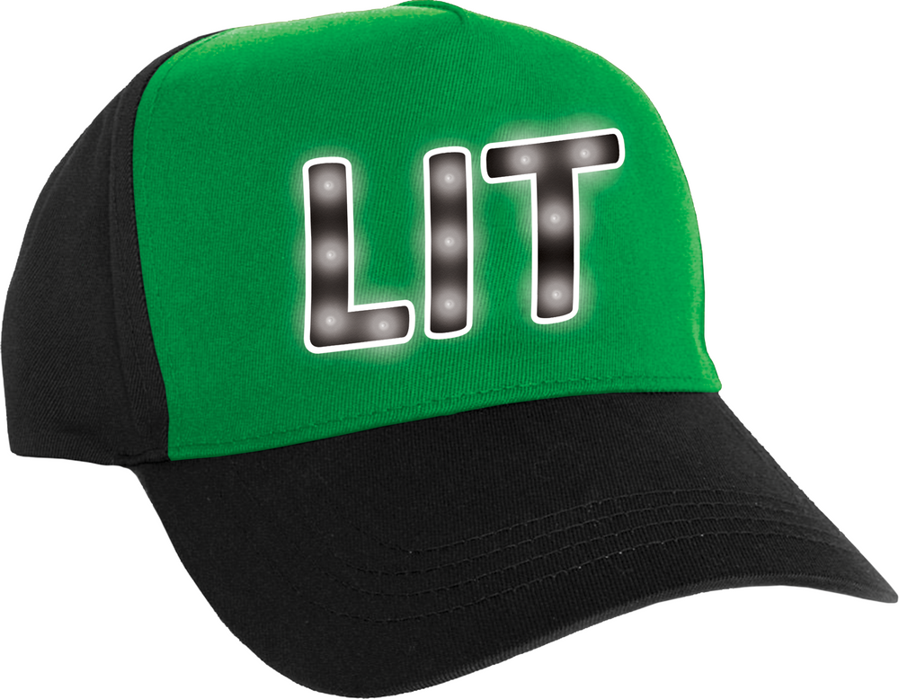 Lit baseball cap store