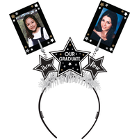 Then Now Star Grad Photo Headband Front_Flat