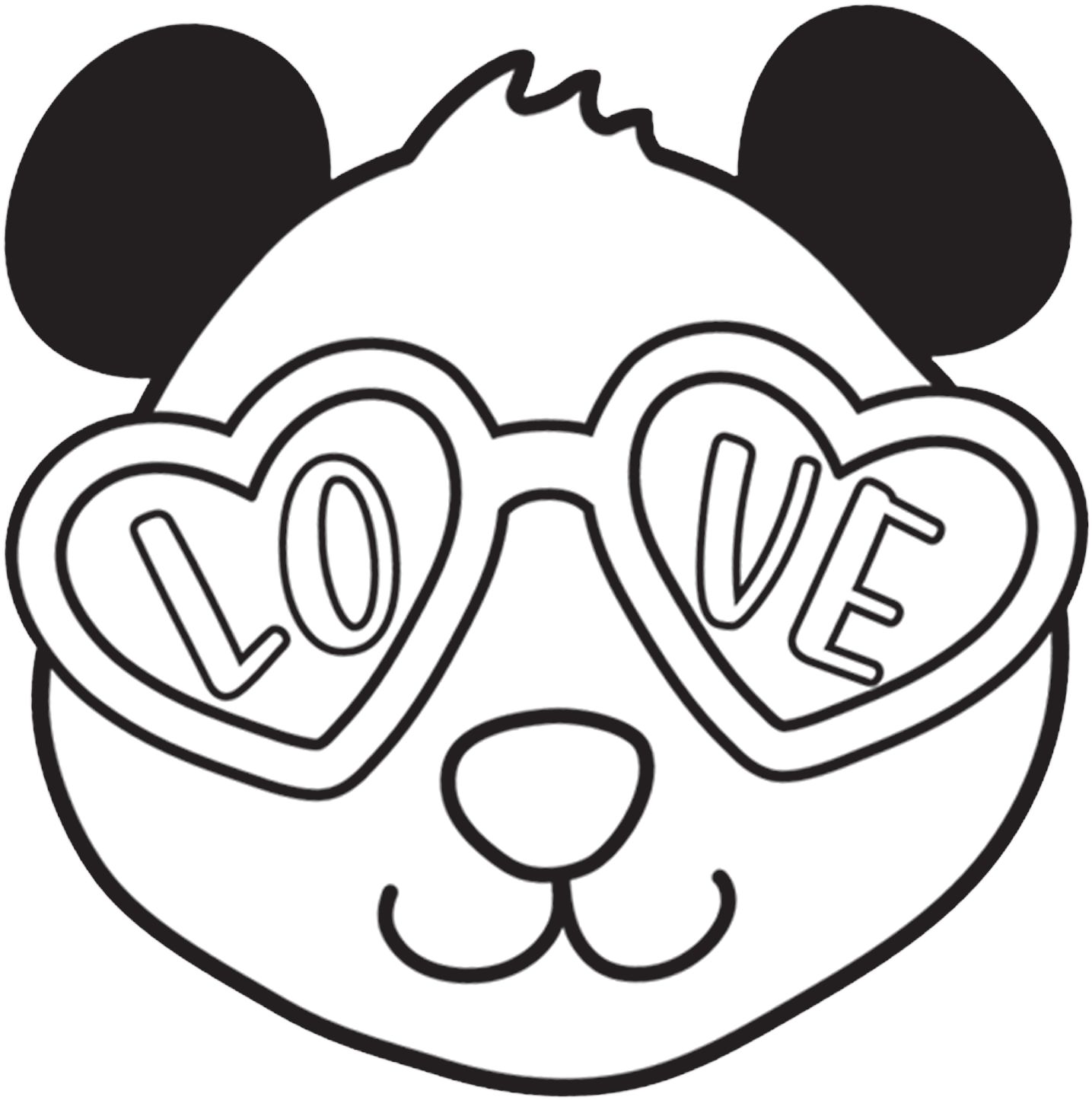 Art fantaisiste animaux mignons de Saint-Valentin, paq. 16 Front_Flat