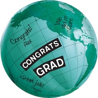 Ballon de plage pour signatures The World Awaits Front_Angled_Right