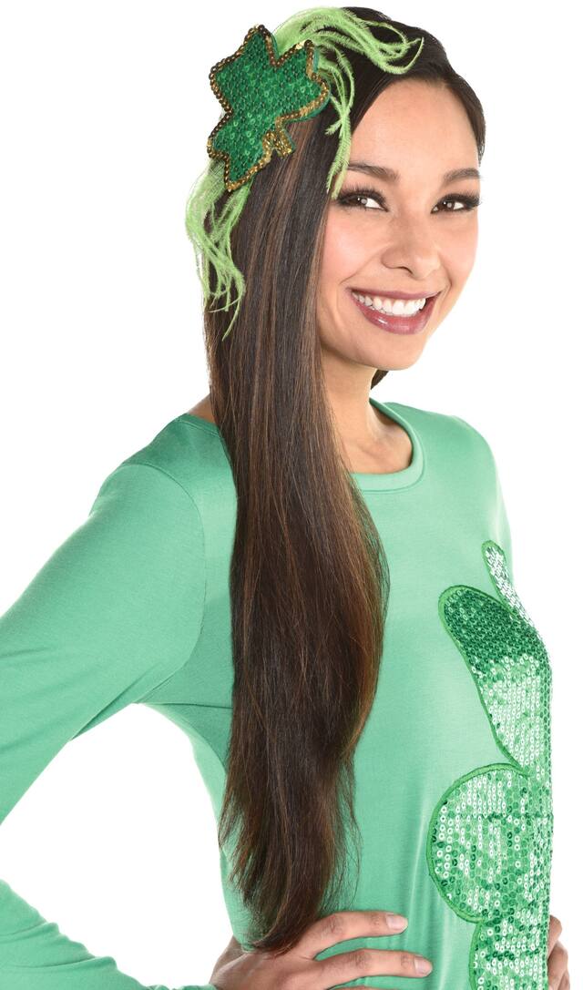 Pince à cheveux trèfle Front_Angled_Right