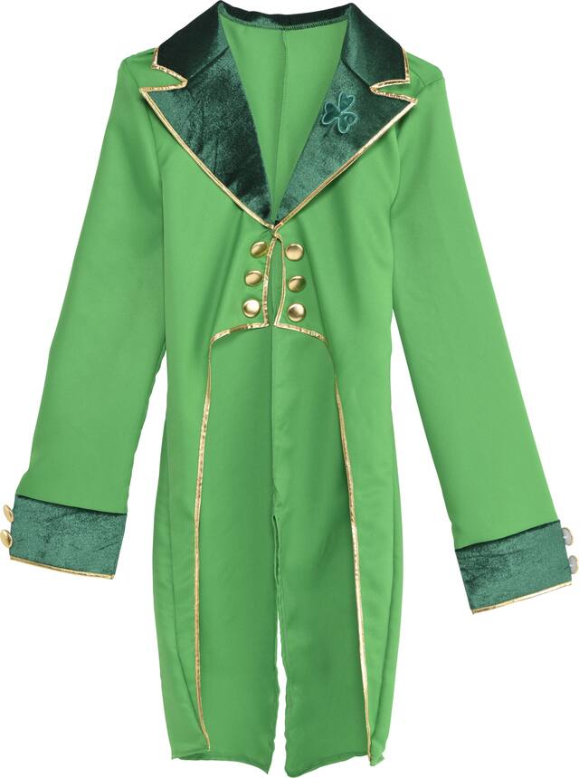 Queue-de-pie de farfadet vert pour adultes Front_Flat