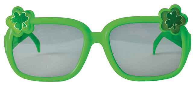 St. Patrick's Day Glasses, 12-pk Front_Flat