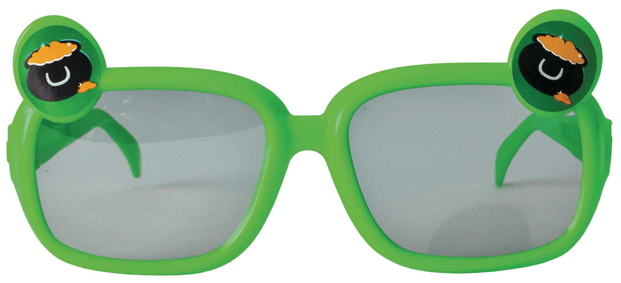 St. Patrick's Day Glasses, 12-pk Front_Flat