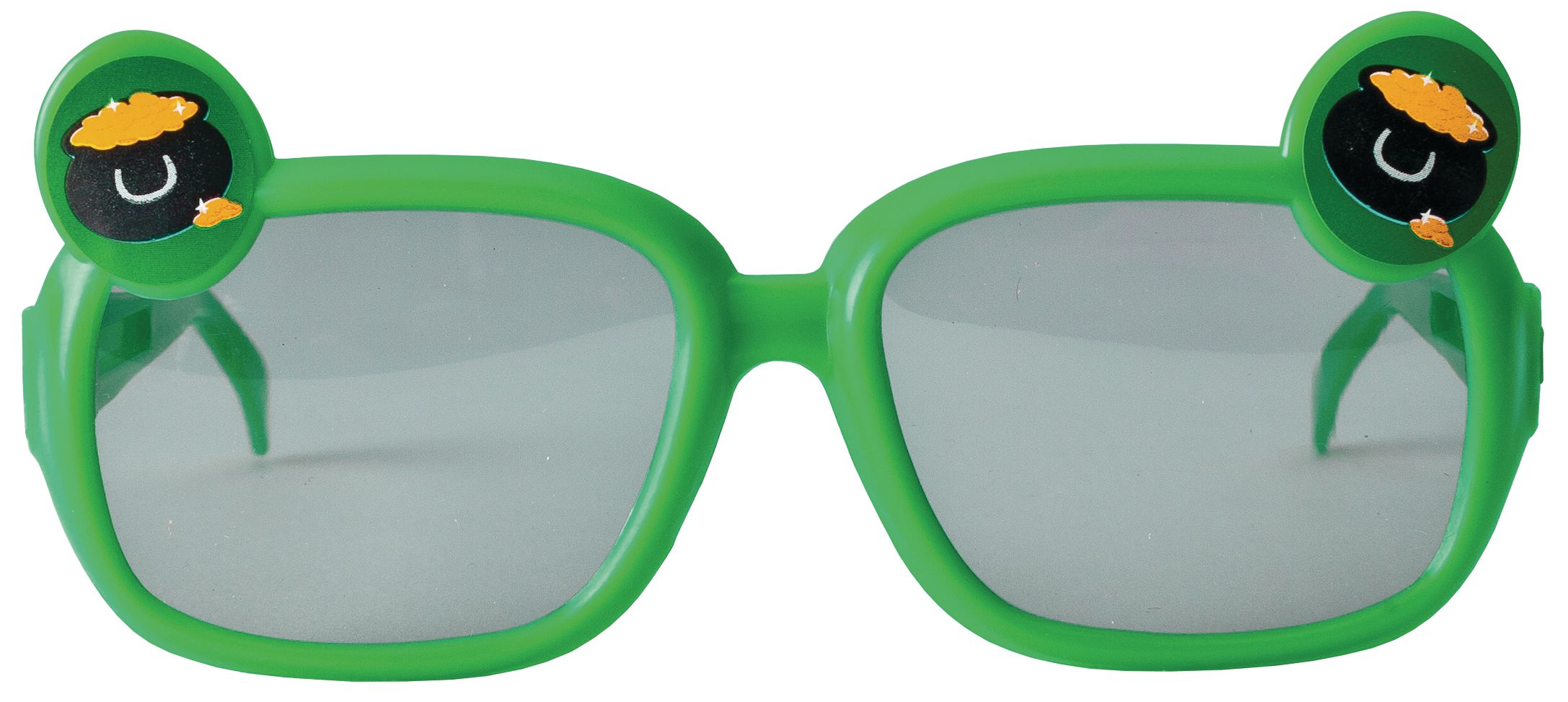 St. Patrick's Day Glasses, 12-pk Front_Flat