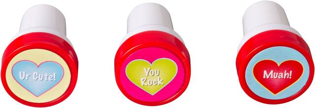 Étampes de la Saint-Valentin, paq. 6 Front_Elevated