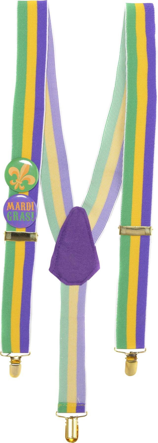 Mardi Gras Suspenders Front_Flat