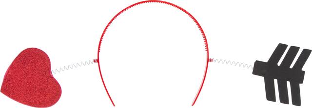 Glitter Heart & Arrow Head Bopper Front_Flat