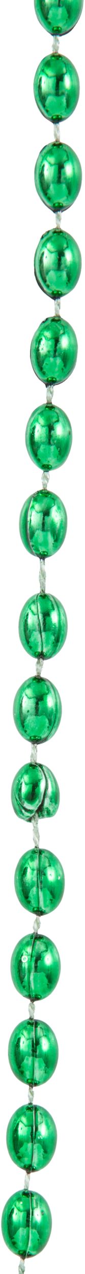 Shamrock Bead Necklaces, Green, One Size, 8-pk, for St. Patrick's Day CloseUp