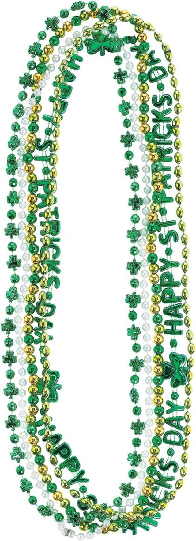 Colliers de perles de la Saint-Patrick, paq. 5 Front_Flat