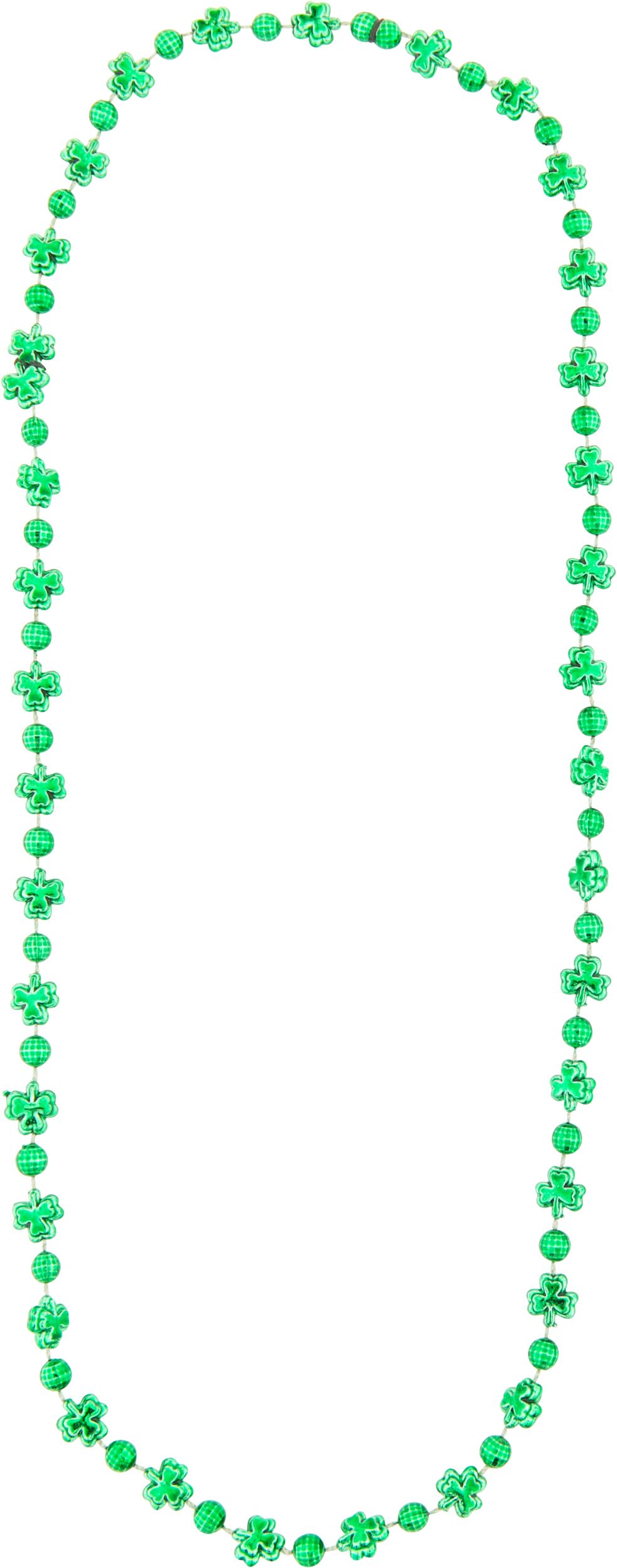 St. Patrick's Day Bead Necklaces, 5-pk Front_Flat